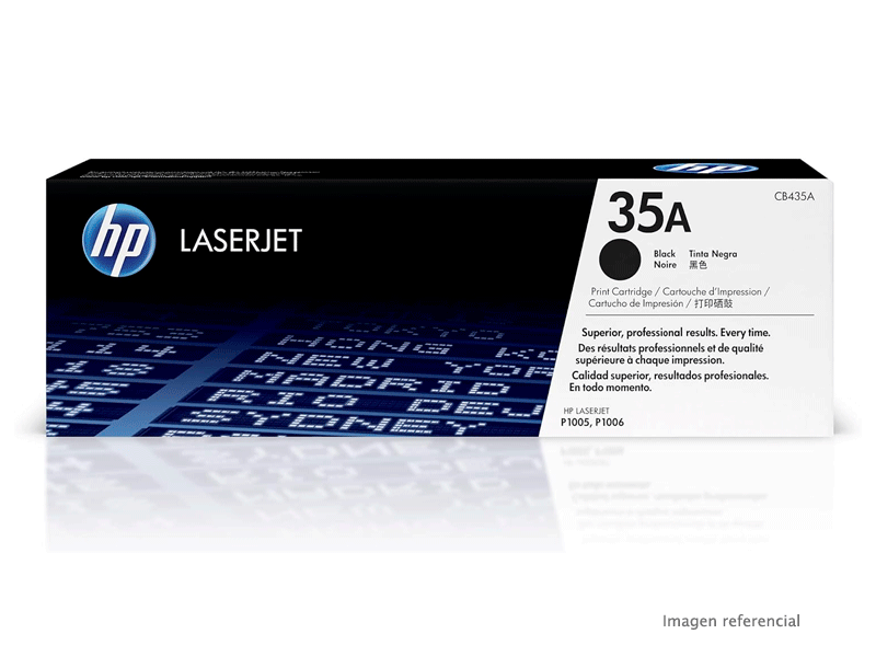 CB435A Toner HP 35A CB435A LaserJet P1005, P1006 1500 paginas