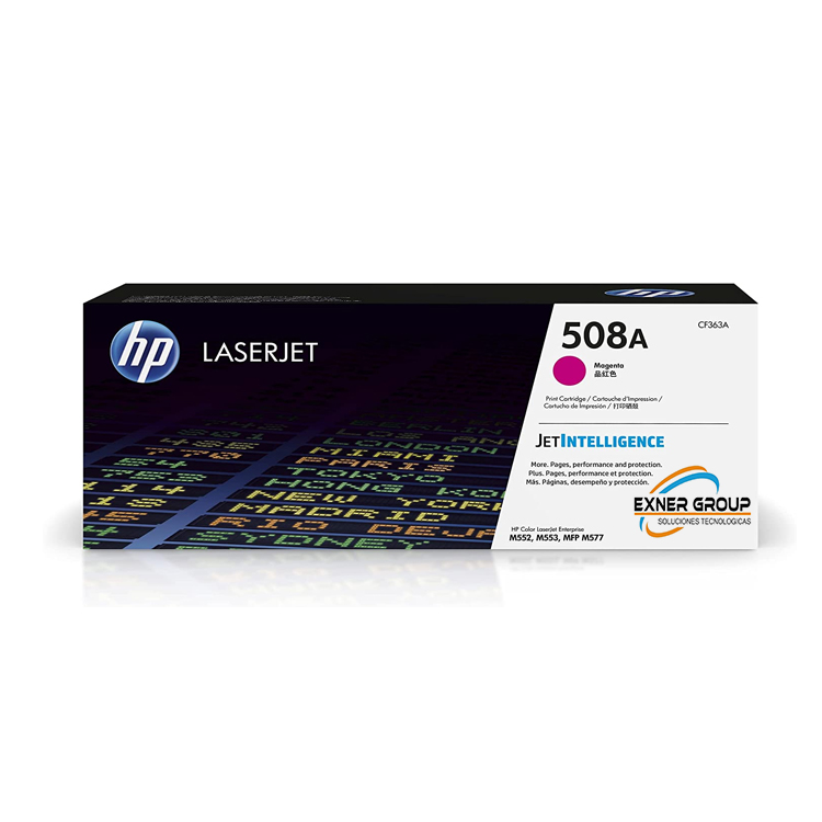 CF363A Tóner HP CF363A 508A Magenta Original