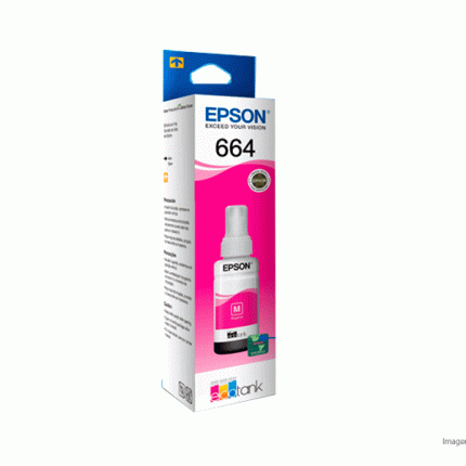 Tinta Epson T664320 664 Magenta L555, L575, L210, L355 70ml