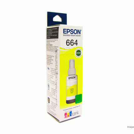 Tinta Epson T664420 Amarillo L210, L355 70ml