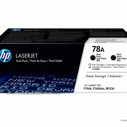 Toner HP CE278AD 78AD Pack 2 CE278A Negro 2,100 Páginas Cada Uno