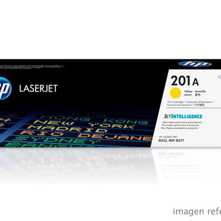 Toner HP CF402A 201A Yellow LaserJet Pro M252 M277 1,400 Paginas
