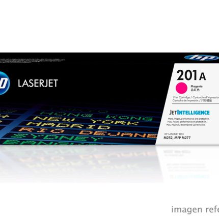 Toner HP CF403A 201A Magenta LaserJet Pro M252 M277 1,400 Paginas