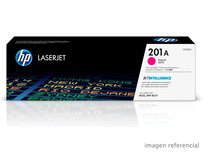 CF403A Toner HP CF403A 201A Magenta LaserJet Pro M252 M277 1,400 Paginas