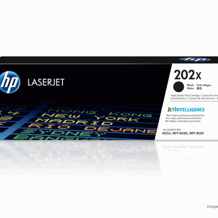 Toner HP 202X CF500X Negro para LaserJet Pro M254 3,200 Páginas