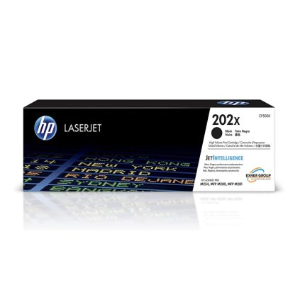 Toner HP 202X CF500X Negro Original