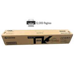 Toner Kyocera Tk-8117k Negro Fs-M8124cidn 12,000 Paginas