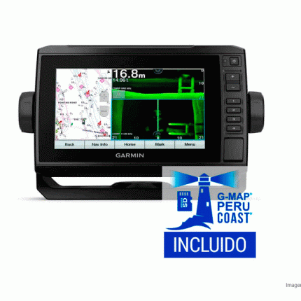 Garmin ECHOMAP™ UHD 72sv 010-02337-00 GPS Sonda con G-MAP Perú Coast
