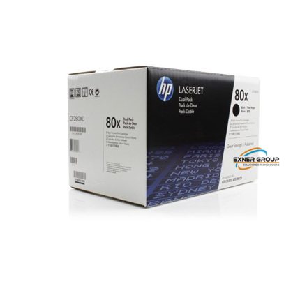 Toner HP LaserJet CF280XD 80XD Dual Pack