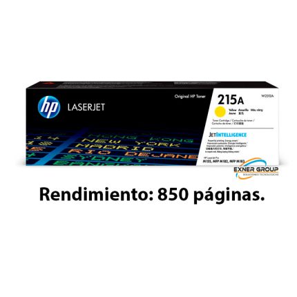 Toner HP W2312A (215a) l.j. Yellow 850 Paginas