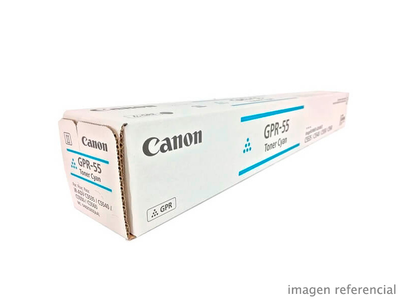 0482C003AA Toner Canon GPR-55 Cyan imageRUNNER ADVANCE C5560i C5535i 60000 Paginas 0482C003AA