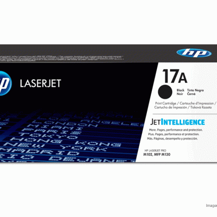 Toner HP CF217A 17A LaserJet Pro M102 negro 1600 páginas