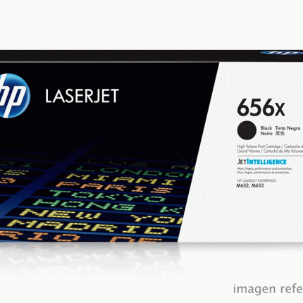 Toner HP CF460X 656X Negro Empresarial M652 27,000 Paginas