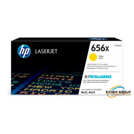 Toner HP CF462X (656x) Yellow 22,000 Páginas