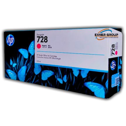Tinta HP F9K16A (728a) Magenta 300ml.