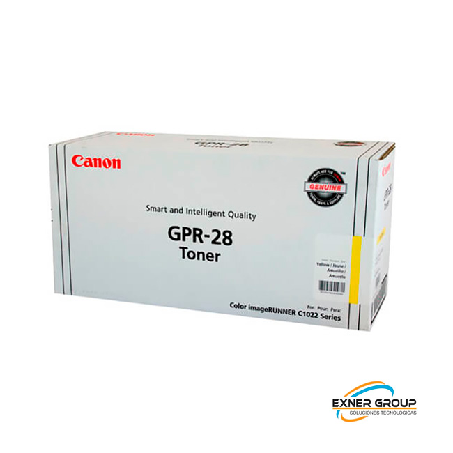 GPR-28-Y Toner Canon GPR-28 Amarillo irc1021i, c1028 6,000 Pg.