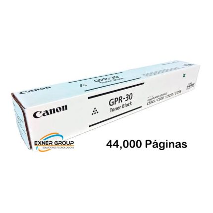 Toner Canon GPR-30 Negro ir c5250, c5045 44,000 Páginas.