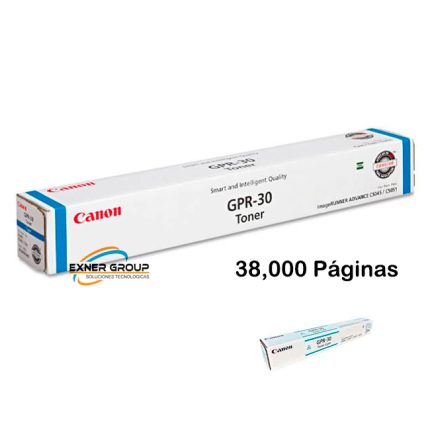 Toner Canon GPR-30 Cyan ir c5250, c5045 38,000 Páginas.