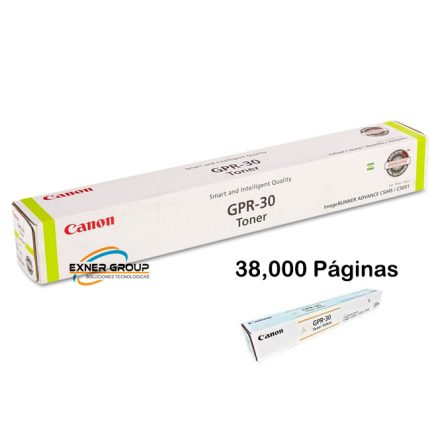 Toner Canon GPR-30 Yellow ir c5250, c5045 38,000 Páginas.