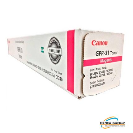 Toner Canon GPR-31 Magenta ir c5030, c5235 27,000 Pg.