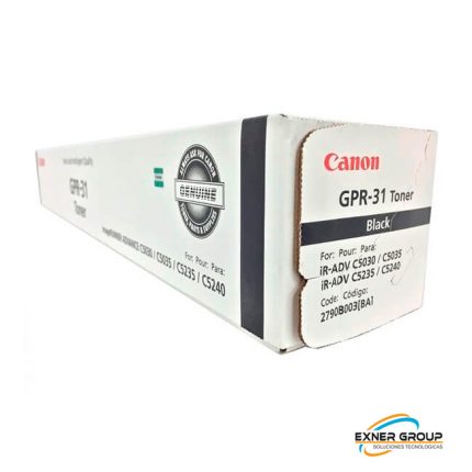 Toner Canon GPR-31 Negro ir c5030, c5235 36,000 Pg.