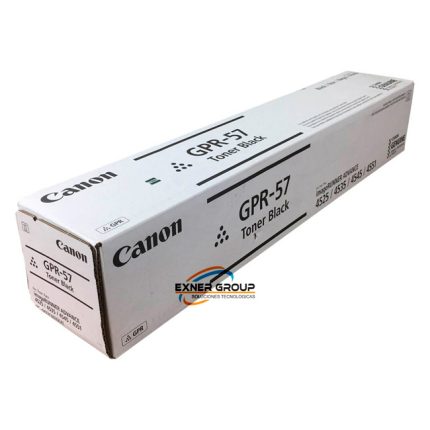 Toner Canon GPR-57 Negro ir 4525i, 4535i 42,100 Paginas