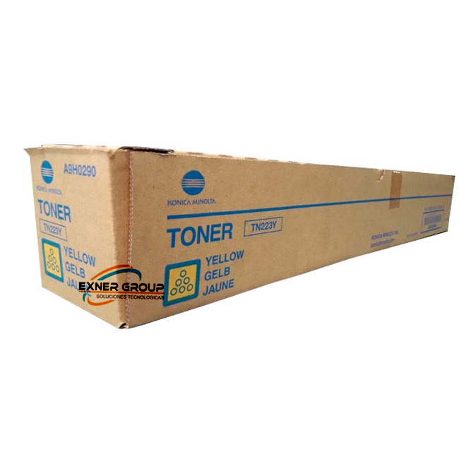 TN-223Y Toner Konica Minolta Tn-223Y Yellow 1,300 Páginas.