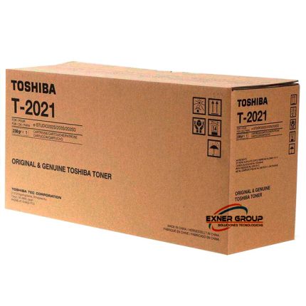 Toner Toshiba T-2021 NEGRO Estudio 202S, 203S, 203SD 8,000 páginas.