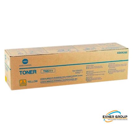 TONER ORIGINAL AMARILLO BIZHUB C71HC TN-621Y-A3VX252
