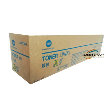 TONER TN-622Y-A5E7250 AMARILLO ORIGINAL BIZHUB C1085 92,000 Paginas.