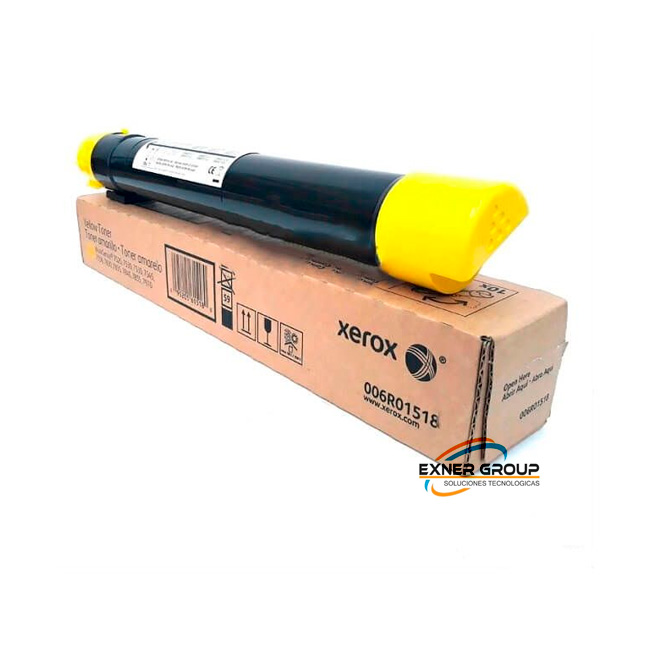 006R01518 Toner Xerox 006R01518 Yellow WorkCentre 7500, 7530 15,000 Páginas.
