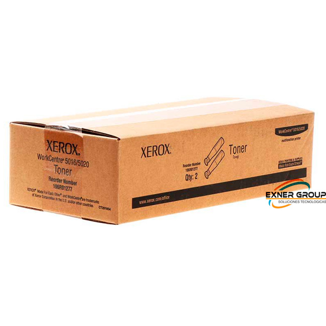 106R01277 Toner Xerox 106R01277 WorkCentre 5016, 5020 6,300 Páginas.