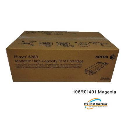 Toner Xerox 106R01401 Phaser 6280 Magenta 5,9k.