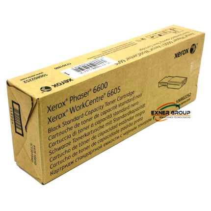 Tóner Xerox 106R02252 Black phaser 6600, wc 6605 3,000 Páginas.