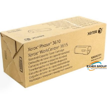 Toner Xerox 106R02721 phaser 3610, wc 3615 5,900 Páginas.
