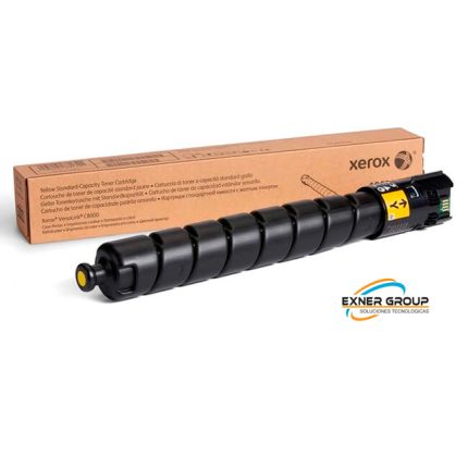 Toner Xerox 106R04044 Amarillo Versalink c8000 7,600 Páginas.