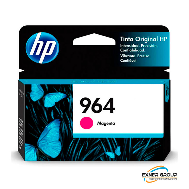 3JA51AL Tinta HP 964 3JA51AL Magenta Original 9010 700 Pags
