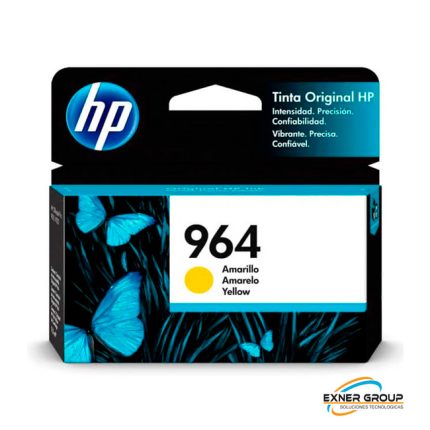 Tinta HP 964 3JA52AL Yellow Original 9010 700 Pags
