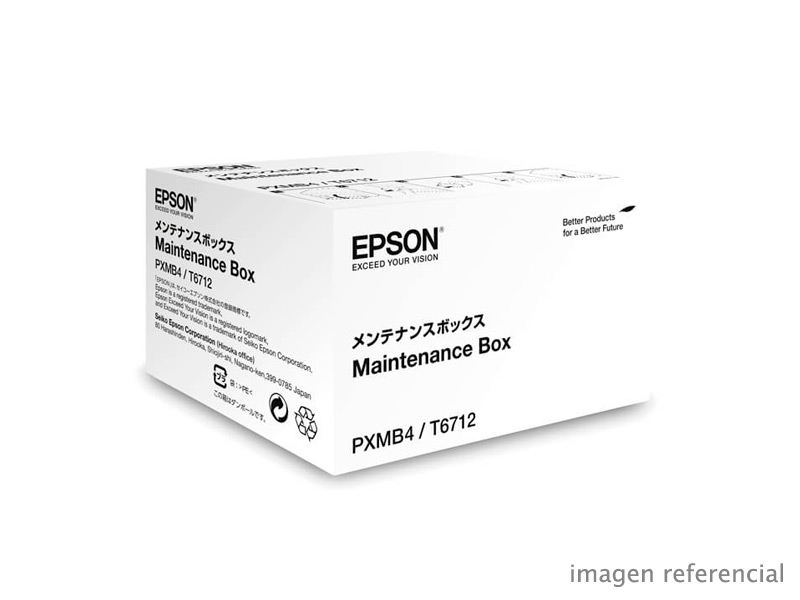 T671200 Caja de mantenimiento Epson T671200 WorkForce Pro WF-R8590 WF-6590
