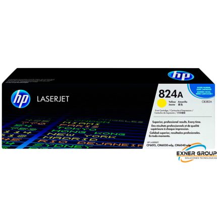 Toner HP CB382A (824a) l.j. cp6015, cm6040 Yellow 21k.
