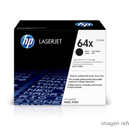 Toner HP CC364X 64X negro LaserJet P4014 P4015 P4515 24,000 páginas