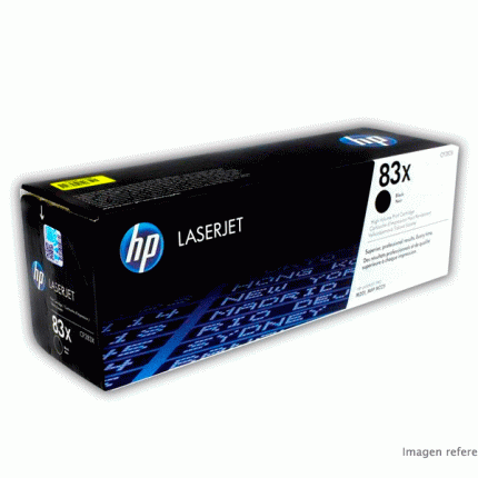 Toner HP CF283X 83X LaserJet Pro M201 MFP Negro 2,200 páginas