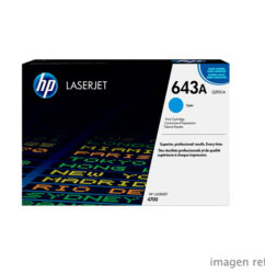 Toner HP Q5951A 643A 643A Cyan LaserJet 4700 10,000 páginas