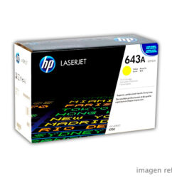 Toner HP Q5952A 643A amarillo LaserJet 4700 10,000 páginas