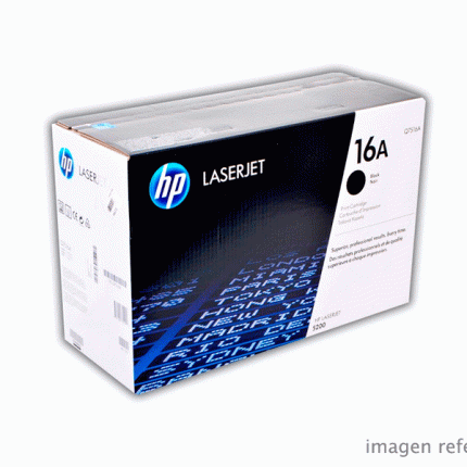 Toner HP Q7516A 16A LaserJet 5200 Negro 12,000 Páginas