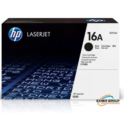 Toner HP Q7516A (16a) l.j. 5200 Negro 12k.