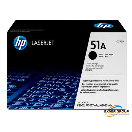 Toner HP Q7551A (51a) l.j. p3005, m3027 Negro 6,5k.
