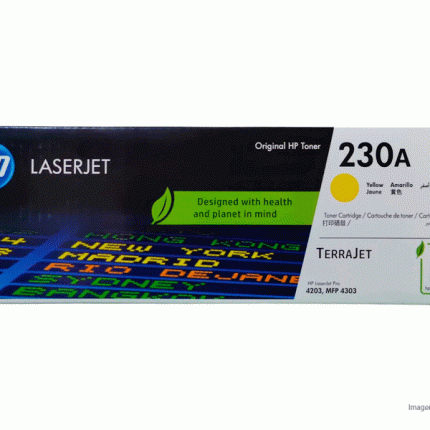 Toner HP W2302A 230A LaserJet 4303 amarillo 1800 páginas