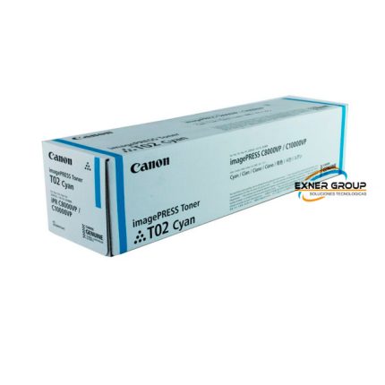 Toner Canon T02 Cyan c8000, c10000 44k