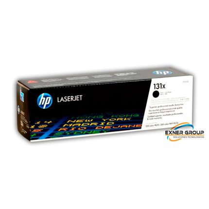 Toner HP CF210X (131x) l.j. 200 m276 Negro 2.4k